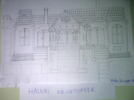 Halkai Krisztoffer rajza