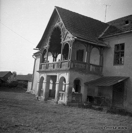 Az olaszteleki Daniel kast&eacute;ly az 1970-es &eacute;vekben (Gazda Kl&aacute;ra felv&eacute;tele - sznm.ro)