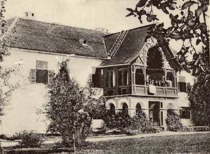 Az olaszteleki Daniel kastély, 1910 Az olaszteleki Daniel kastély, 1910